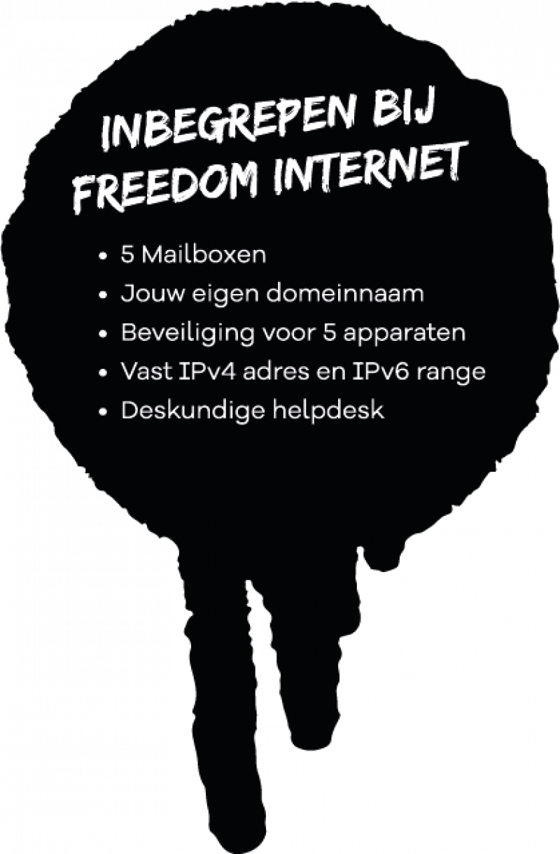 With freedom comes privacy