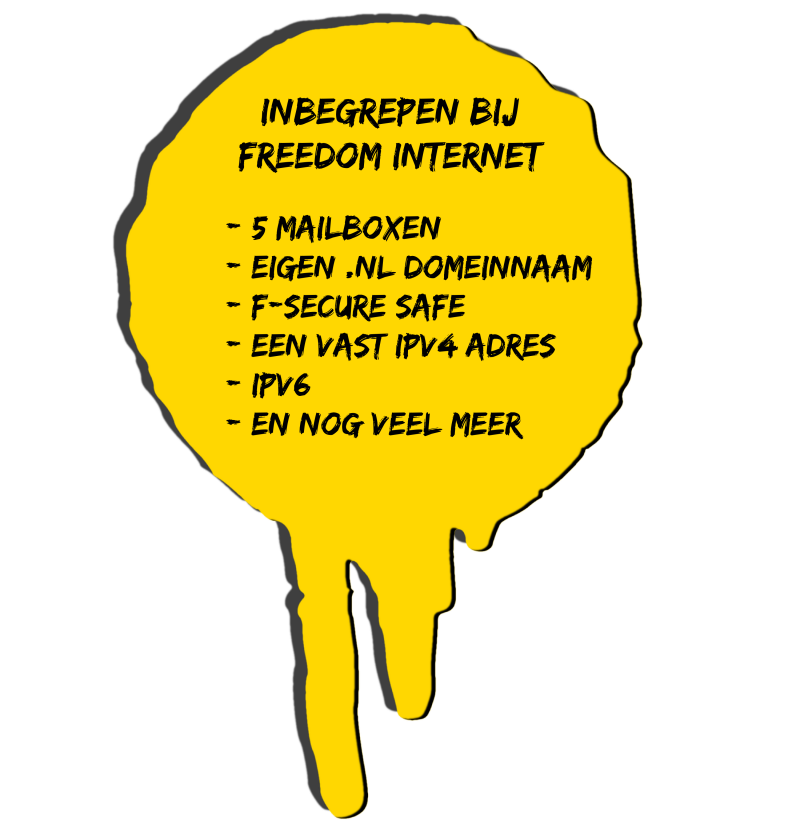 With freedom comes privacy